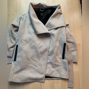 MANGO Basics Beige Belted Coat